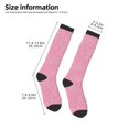 thumbnail image 5 of Balery Glitter Pink Fun Novelty Socks Men'S Women'S Crew Socks Funny Crazy Novelty Socks Quirky And Cool Socks, 5 of 9