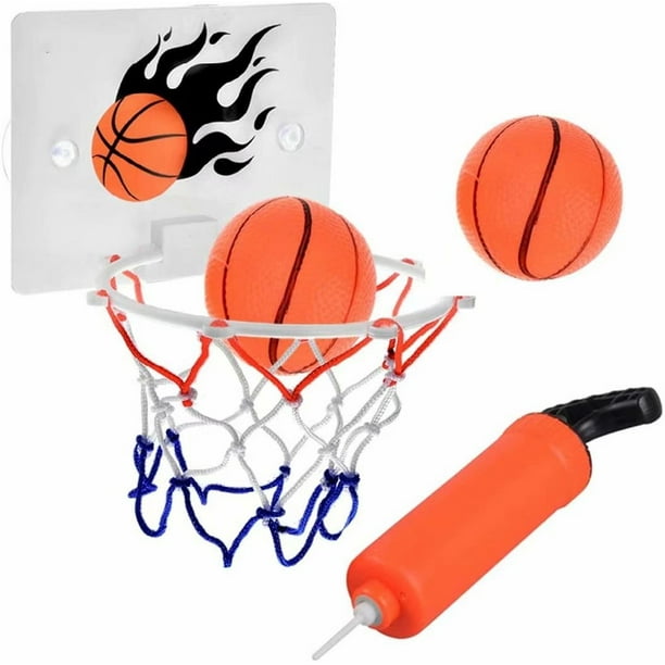 Mini panier de basket avec balles et pompe, mini panier de basket