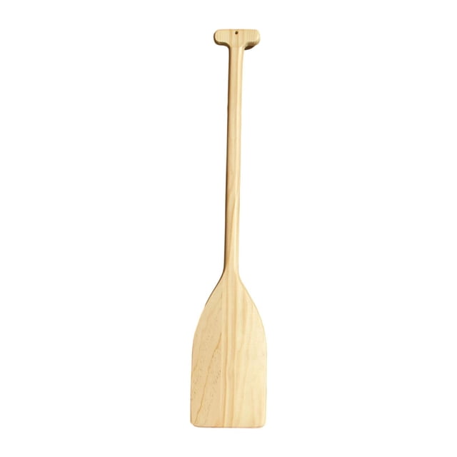 jinwen Boat Paddle Handheld Hanging Decor Lake House Outdoor Pool Hand Crafted Wood beige
