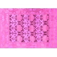 thumbnail image 1 of Ahgly Company Indoor Rectangle Oriental Pink Traditional Area Rugs, 3' x 5', 1 of 4