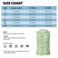 thumbnail image 5 of Lsque Spring Gnomes Print Men's Cotton Blend Sleeveless Muscle Shirts (S-3XL)- Moisture Wicking, Odor Protection, UPF 30+,XX-Large, 5 of 8