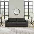 thumbnail image 2 of Ashley Furniture Luigi Thunder Sofa with Exposed feet and Faux Wood Finish, 2 of 9