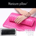 thumbnail image 4 of Coussin pour Ongles Amovible Support d'Art d'Ongles Portable Réutilisable Repose-Mains Coloré, Noir, 4 of 9