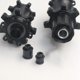 thumbnail image 5 of 3X Cilindro Adaptador de Buje de Bicicleta Cubo de Eje Pasante de 12Mm una M9 una LiberacióN RáPida, Adaptador de ConversióN Delantero y Trasero, Tapa de Extremo, 5 of 6