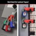 thumbnail image 5 of Zenex(TM) Padlocks, Safety Padlock, Keyed Different, Thermoplastic, 1-1/2" Width Each, 5 of 5