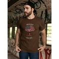 thumbnail image 2 of American Grown Kenyan Roots T-Shirt Men -Smartprints Designs, Male 4X-Large, 2 of 4