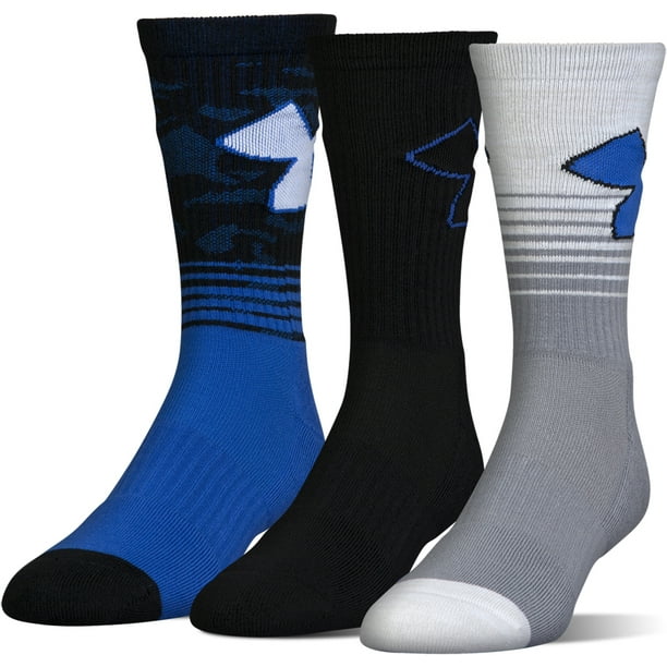 Under Armour UNDER ARMOUR SOCKS MENS SET 3 PAIR CREW ATHLETIC