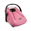 Cozy Cover Infant Carrier Cover, Secure Baby Car Seat Cover, Pink