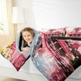 thumbnail image 4 of Homewish Cherry Blossom Queen Comforter Set,Japanese Theme Bedding Sets,Retro Rustic Bridge Bedding Comforter Set For Girls Kids,Breathable Home Decor Reversible,3-Piece, 4 of 8