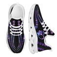 thumbnail image 1 of Zapatos de mujer, zapatillas de deporte de malla transpirables a la moda con diseño de huella de perro, zapatillas deportivas ligeras para mujer, 1 of 6
