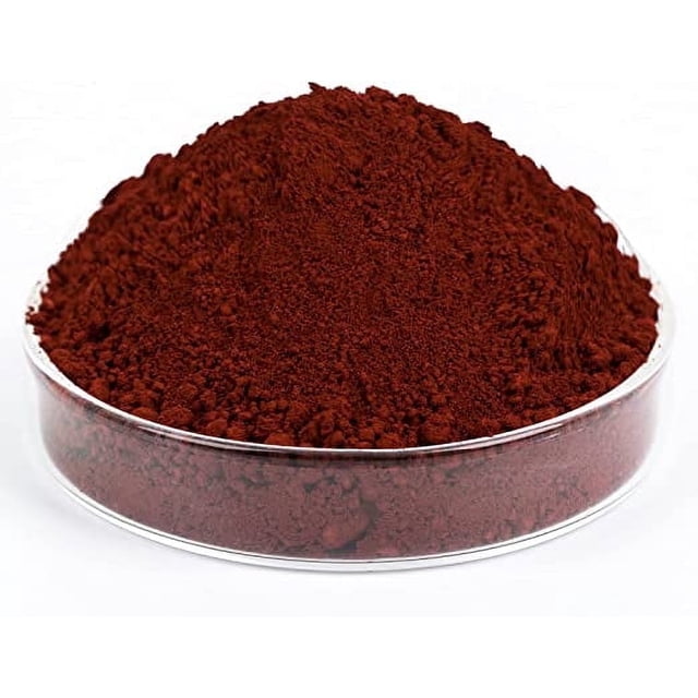 Pigment Minéral d'Oxyde de Fer pour Café Béton Ciment Poudre de Lime Colorant Imperméable Écran Solaire Résistance aux Alcalis Résistance à l'Acide Non Toxique 4oz