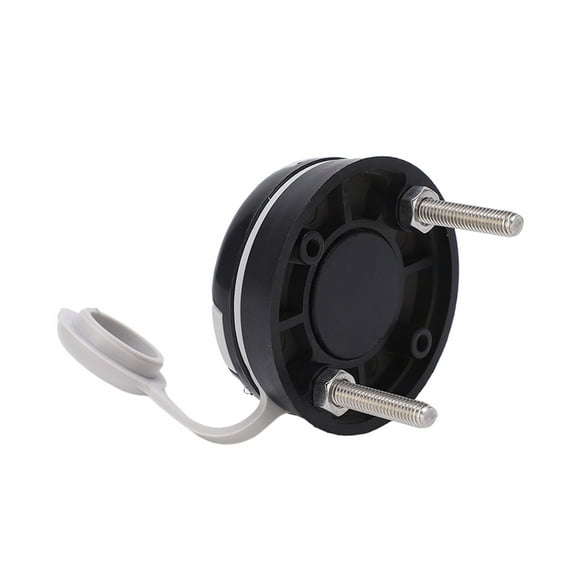 Kayak Track Mount Base, PVC Plastic Boat Round Rail Mount For Rubber Dinghy