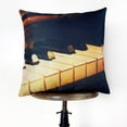 thumbnail image 1 of Piano Keys | Music Lover | Pillow Cover | Home Decor | Throw Pillow | Gift for Musician | Music decor | Music Gifts | Pillow, 1 of 8