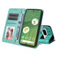 thumbnail image 4 of Funda tipo cartera GANGXUN para Google Pixel 7 , diseño girasol, cuero PU, soporte, cierre magnético, tarjetero, 4 of 5