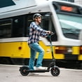 thumbnail image 2 of GOTRAX GMAX Ultra Electric Scooter for Adults, 10" Pneumatic Tire, Max 45 mile & 20 mph by 500W Motor, Folding Electric Scooter for Commute, 2 of 7
