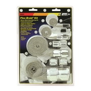 Mr. Gasket Co. 8092 MRG8092 BRAIDED HOSE SLEEVE KIT-SILV
