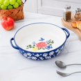 thumbnail image 4 of Pie Pan Ceramic Pie Dish es Pie Plate Porcelain Deep Dish Pie Pan NonStick Pie Pans, 4 of 7