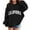 A-Black424, variant on XIAONU Women's California Graphic Hoodie Oversized Letter Print Pullover Hoodie Comfortable Casual Hoodie with Pocket