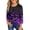 #A03-Dark Purple, variant on Halloween Shirts for Girls Size 10-12 Spooky Pumpkin Bat Graphic Shirts for Kids Crewneck 3/4 Sleeve Shirts for Kids Girls Fall Funny Scary Top for Girls,11-12 Years