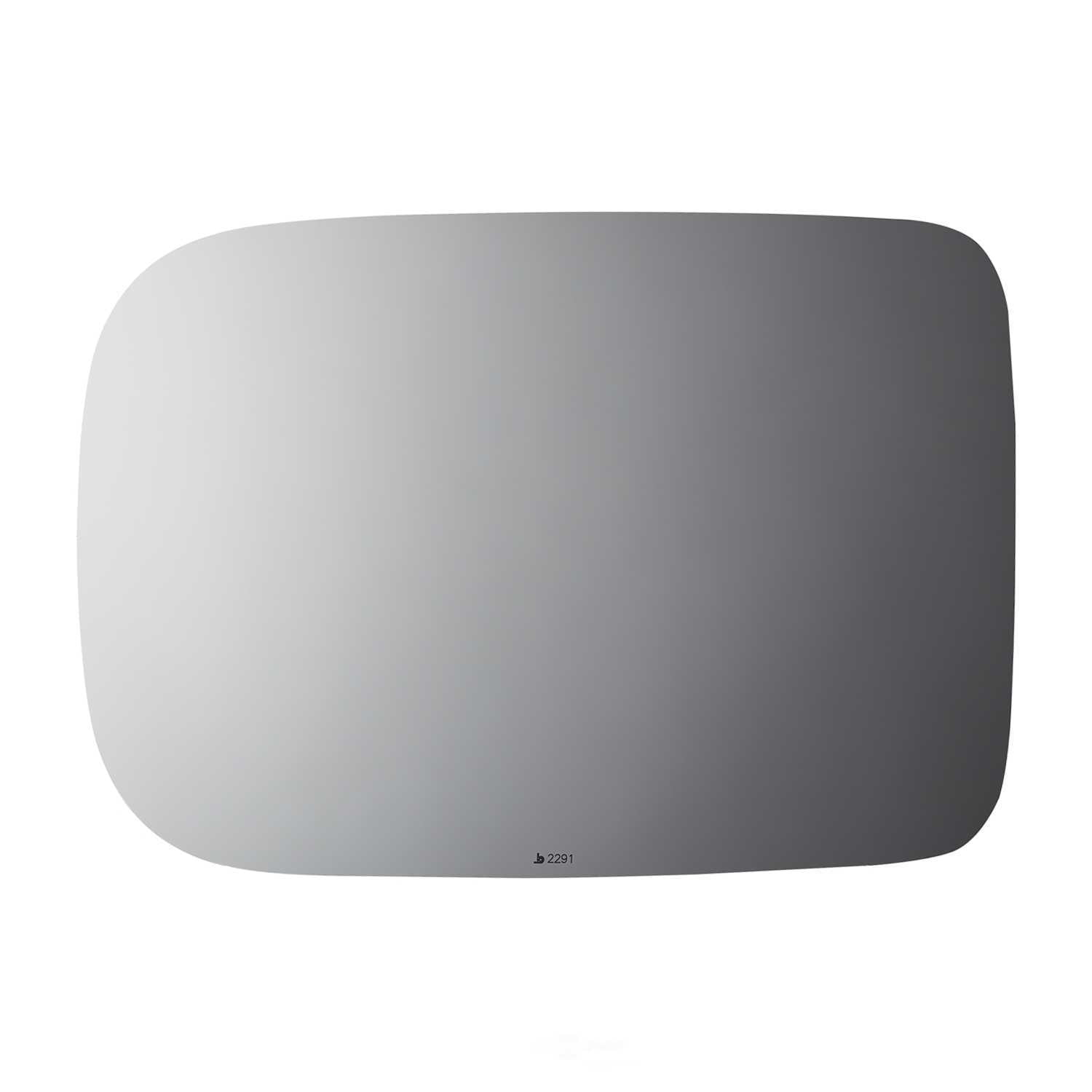 Burco Side View Mirror Replacement Glass - Clear Glass - 2291
