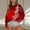 Red, variant on Tetras Womens Tops Dressy Casual Fall,Fashion Women's Casual Long Sleeve Round Neck Printed Ladies Sweatshirt,Tops Blouse
