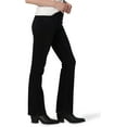 thumbnail image 3 of Wrangler Women's High Rise Bootcut Jeans (Black, 8/29), 3 of 5