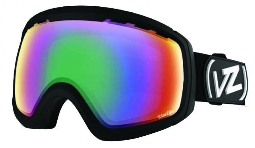 lens Ret$180 NEW VonZipper Feenom NLS Black Wildlife Mens Ski Snowboard Goggles 
