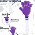 thumbnail image 2 of Hand Clappers ZCYSRLQIN, 24 unidades, 19 cm, silenciadores de plástico, 2 of 7