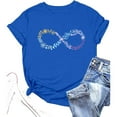 thumbnail image 3 of CHENge Blue Autism Awareness Shirt Women Be Kind Acceptance Understand Love Heart Autism Teacher Tshirt Support Month Tee, 3 of 4