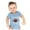 Blue-2, variant on Otqutp Baby Boys Girls Short Sleeve Letter Rugby Print Romper Letter Print Bodysuit for Children Clothes Cute Spring Summer Outfit(Pink-2,0-3 Months)