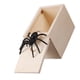 thumbnail image 4 of Juguete de broma, caja pequeña de madera, caja de insectos de broma de Halloween, juguete aterrador, caja de araña, 4 of 5