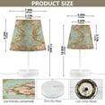 thumbnail image 3 of BZSMCE Table Lamp Creative Floral Design Pattern Simple Pattern Night Light, 3 of 8