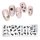 thumbnail image 1 of Placas de sellos rectangulares para uñas, placas de estampado para manicura con plantilla de gato, placa de imagen, herramientas de decoración de uñas DIY, 1 of 3
