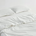 thumbnail image 3 of Great Bay Home Pima Cotton Percale Duvet Cover Set, Crisp & Cool, 2-Piece Set (Cloud, Twin / Twin XL), 3 of 4