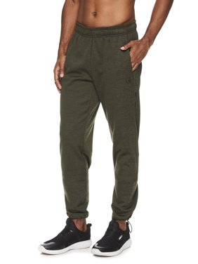 AND1 Men's and Big Men's Fleece Tech Pant, up to Size 3XL