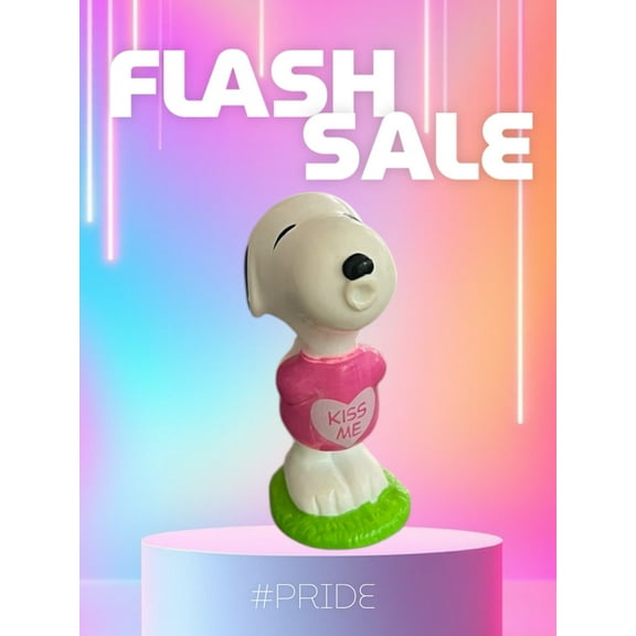 Snoopy & Woodstock Valentines Easter Christmas Figure Figurine 4” Cake Topper