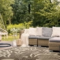 thumbnail image 3 of Safavieh Courtyard Crystal Floral Indoor/Outdoor Area Rug, Brown/Natural, 8' x 11', 3 of 13