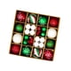 thumbnail image 1 of 44 bolas navideñas colgantes para decoración navideña, bolas decorativas a granel rojo verde blanco, 1 of 9