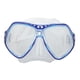 thumbnail image 1 of Gafas de buceo, gafas de natación de silicona, correa ajustable, vidrio templado, marco grueso, visión clara, antivaho para niños, adultos, natación, buceo, snorkel, azul, 1 of 14