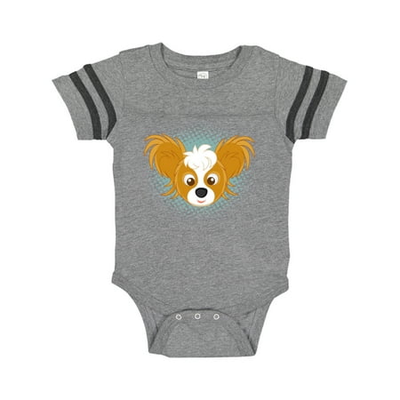 

Inktastic Papillon Dog Gift Idea Gift Baby Boy or Baby Girl Bodysuit