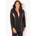 thumbnail image 5 of Catherines Women's Plus Size Glam French Terry Active Jacket, 5 of 5