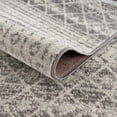 thumbnail image 5 of Hauteloom New Harput Moroccan Trellis Farmhouse Runner Rug - Hallway, Kitchen Long Carpet - Bohemian, Distressed - Geometric, Chevron Pattern - Beige, Dark Gray, Light Grey, Off White - 2'2" x 7'3", 5 of 6