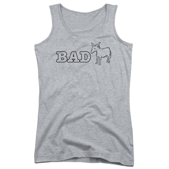 - Bad Ass - Juniors Tank Top - Medium