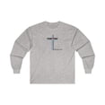 thumbnail image 2 of Jesus Died For You Men’s Ultra Cotton Long Sleeve Tee, 2 of 11