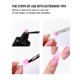 thumbnail image 5 of Empujador De Acero, Gel De Extensión De Uñas Seguro Y Libre De Tóxicos, Limpio Y Ordenado Para El Hogar Tienda De Manicura Salón De Belleza Tienda De Salón ANGGREK Otros, 5 of 8