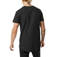 thumbnail image 2 of Hat and Beyond Men's USA Flag Skullcap Gemstone Embedded Crew Neck Tee Shirt, 2 of 6