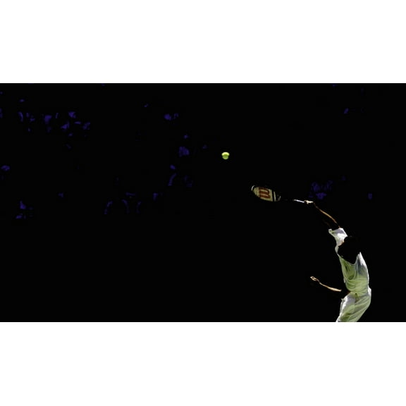 Pete Sampras serving Photo Print (30 x 24)