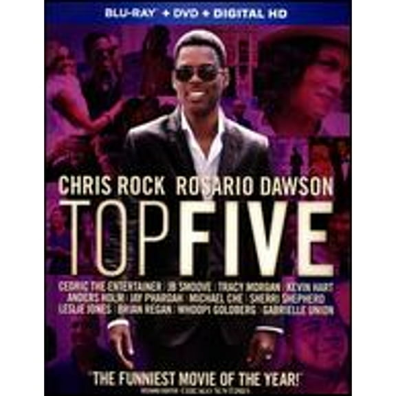 Pre-Owned Top Five [2 Discs] [Blu-ray/DVD] (Blu-Ray 0032429216335) directed by Chris Rock