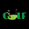 thumbnail image 3 of CafePress - GOLF CLUBS Pajamas - Men's Dark Loose Fit Cotton Pajama Set, 3 of 7
