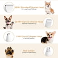 thumbnail image 4 of Dog Hair Clipper 4-in-1 Grooming Set Low Noise USB Rechargeable pet Clipper Suitable for Large and Small Dogs and Cats, 4 of 6